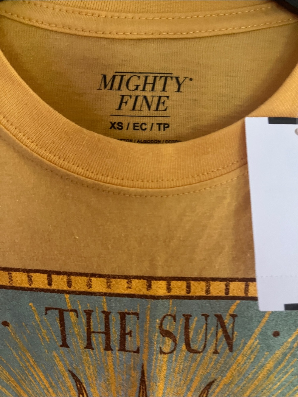 Tarot card sun Tshirt NWT - Picture 2 of 5